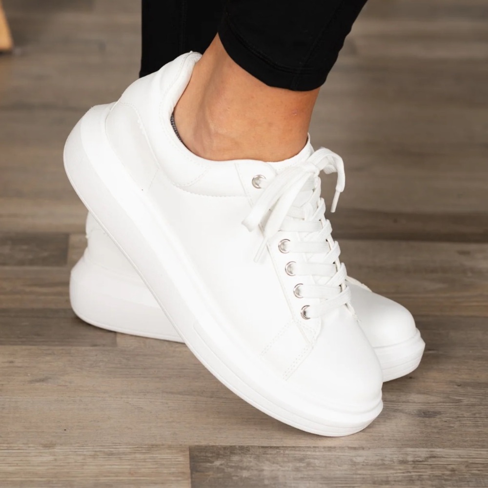 Classic White Women's Sneakers